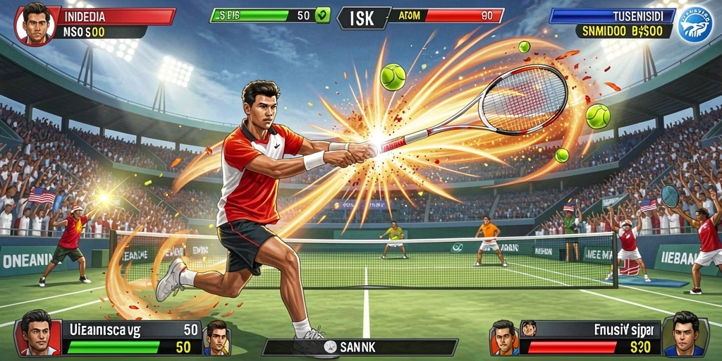 Antarmuka yang ramah pengguna memudahkan navigasi di dalam game.
