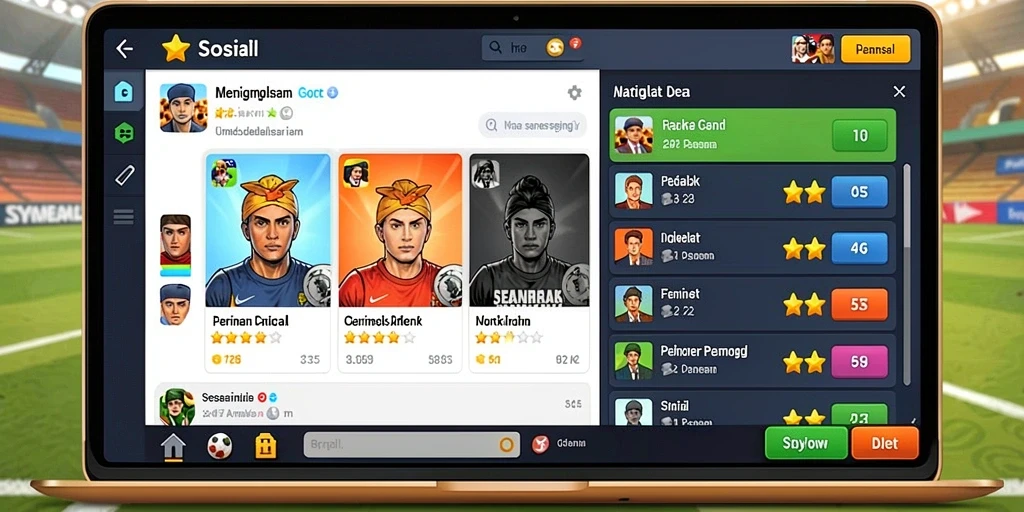 Karakter-karakter unik dengan kemampuan khusus.