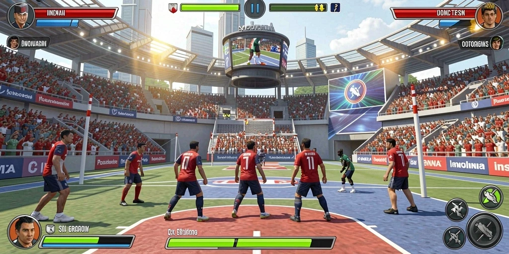 Gameplay yang seru dengan banyak tantangan.