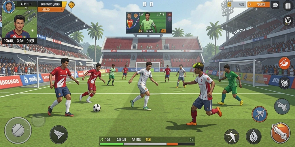 Fitur multiplayer yang memungkinkan interaksi dengan pemain lain.