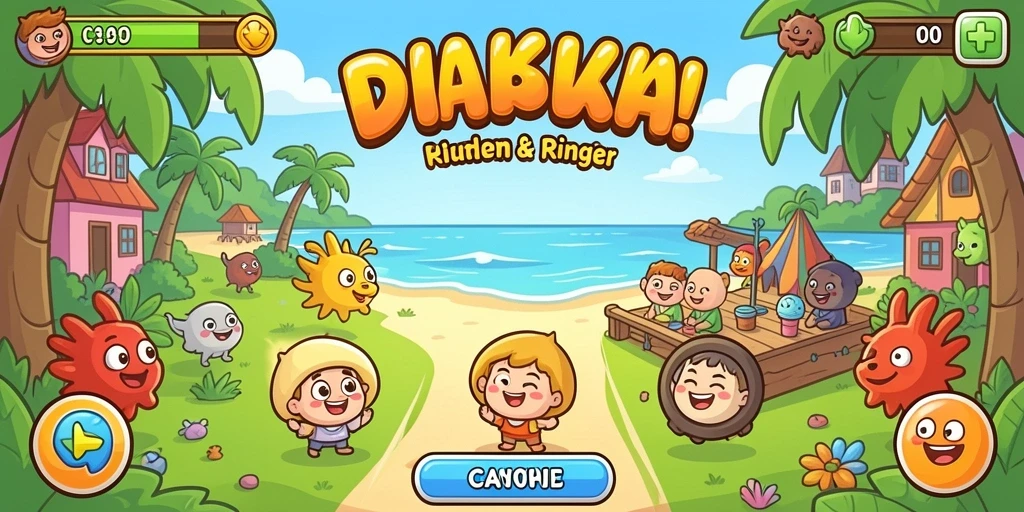 Screenshot menampilkan peta luas yang dapat dieksplorasi.