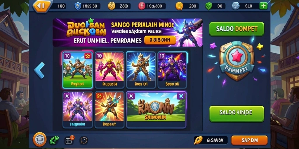 Bonus menarik untuk meningkatkan peluang menang.