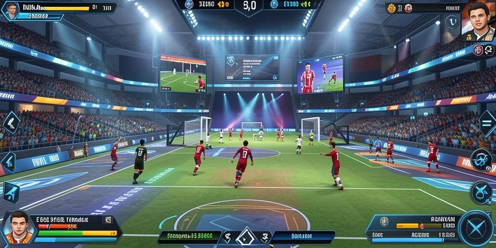 Fitur leaderboard dengan peringkat pemain terkini.