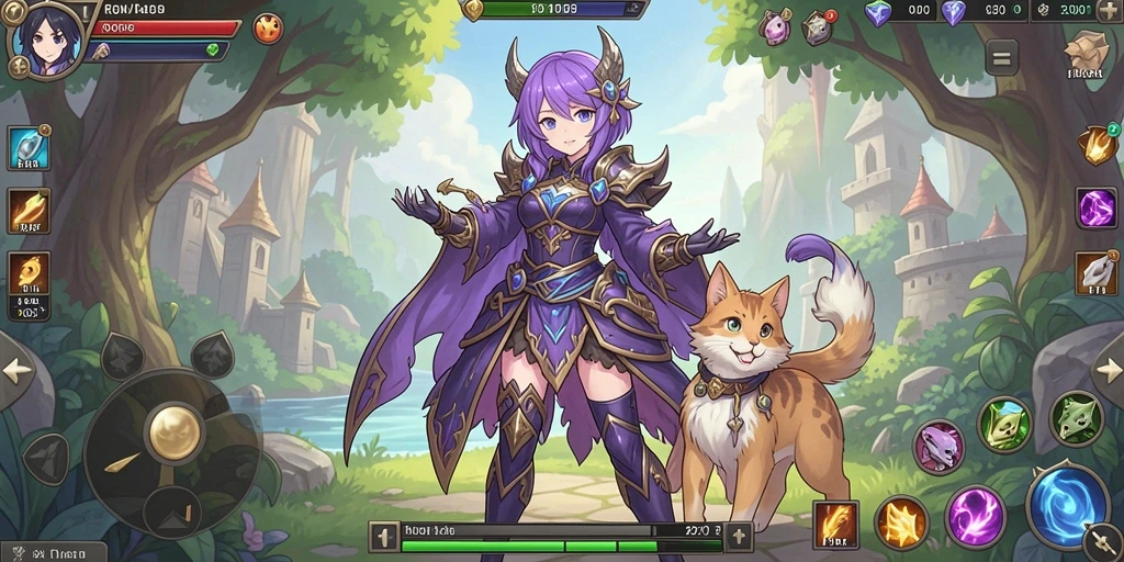 Gameplay yang menunjukkan aksi seru dalam level yang menantang.